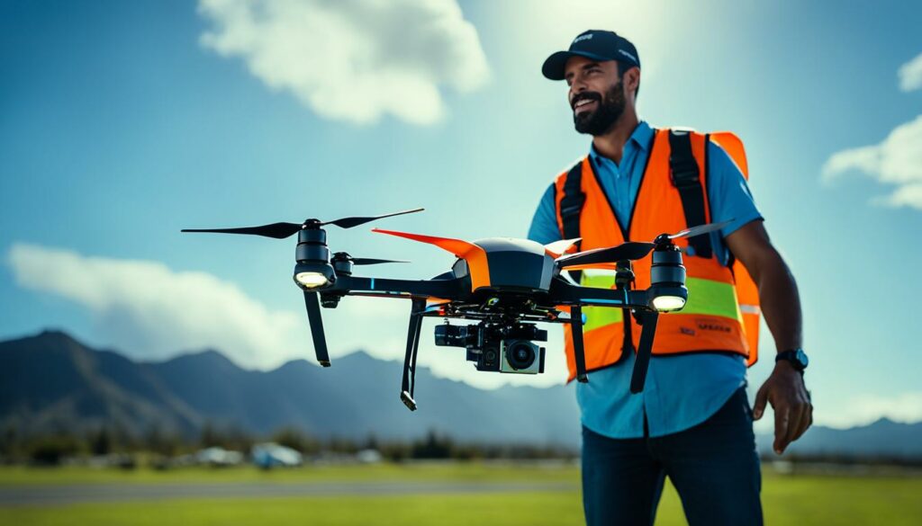Commercial drone license