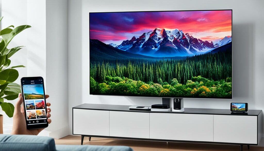 how to connect iphone to samsung tv